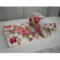Домашний текстиль Super Soft Коралловое одеяло из флиса с цветочной печатью